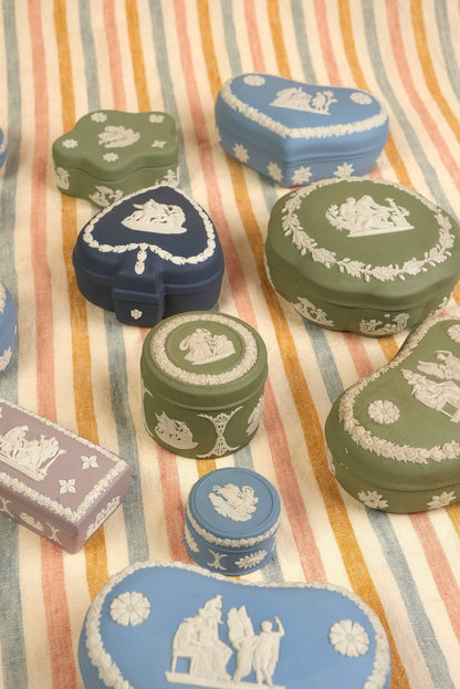 Jasperware Wedgwood Earring Box