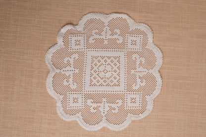Vintage Embroidered Doiley