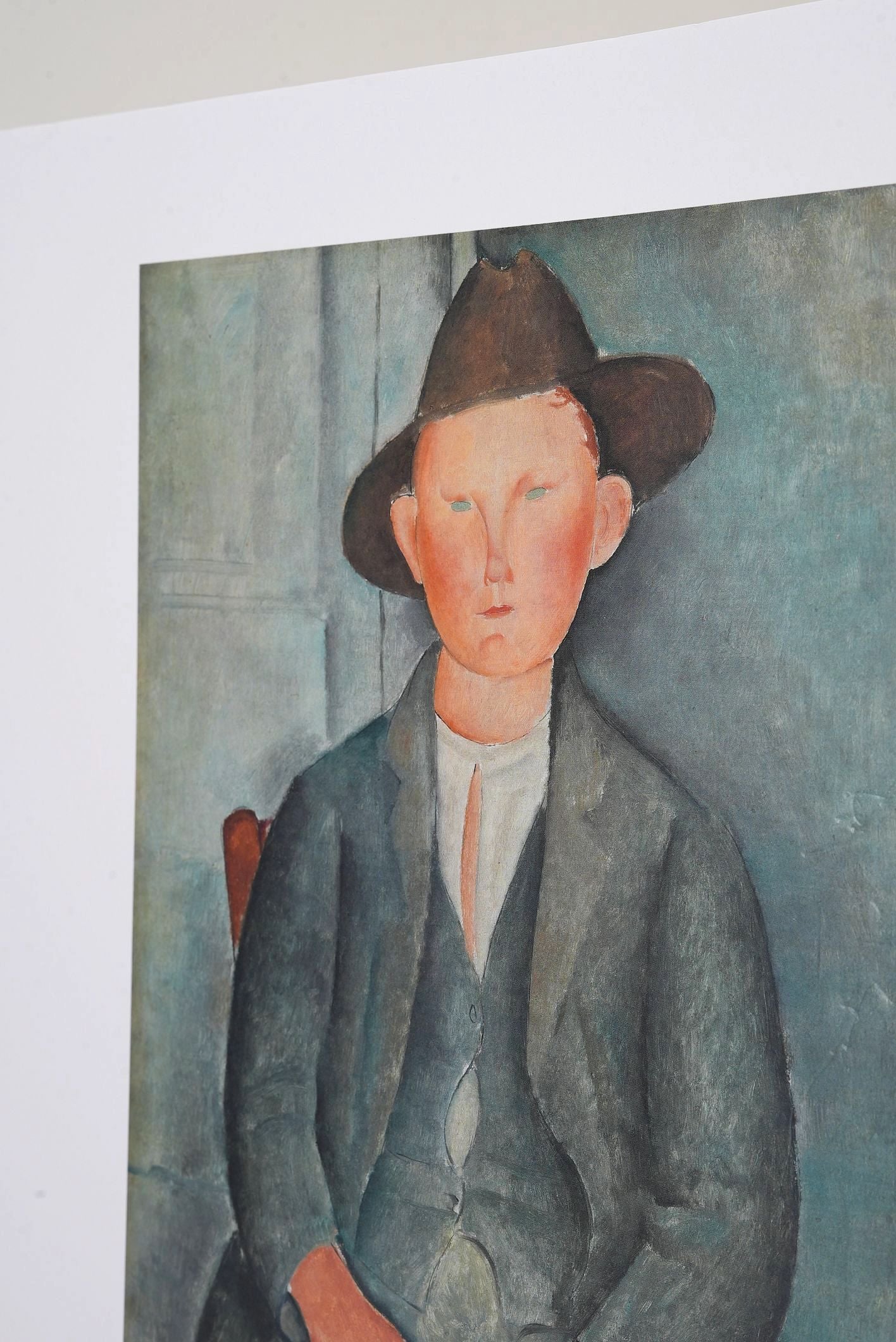 Print of The Little Peasant by Amedeo Modigliani