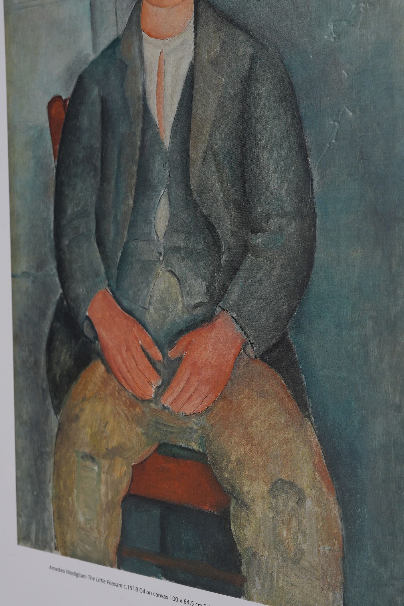 Print of The Little Peasant by Amedeo Modigliani