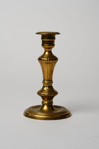 Pair of 19th Century Brass Candlesticks