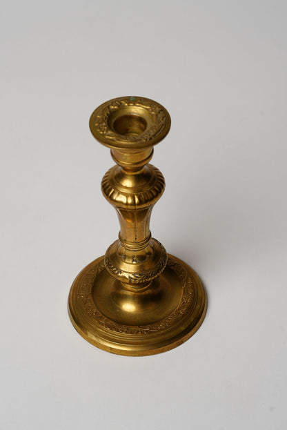 Pair of 19th Century Brass Candlesticks