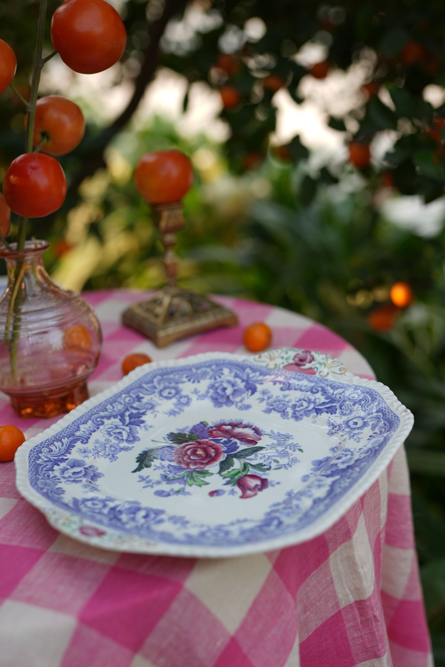 Spode Copeland Mayflower Cake Plate