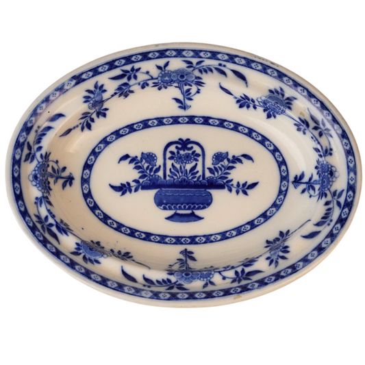 Delft Blue & White Fruit Bowl