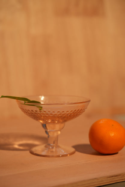 Handcrafted Pink Blush Dessert Bowls | Set of 2