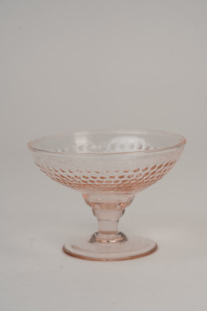 Handcrafted Pink Blush Dessert Bowls | Set of 2