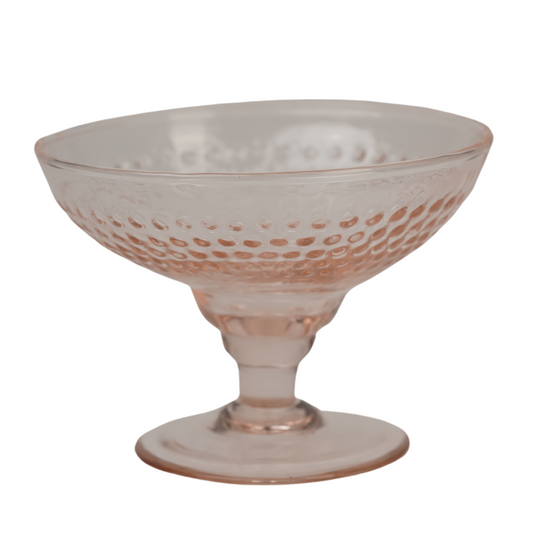 Handcrafted Pink Blush Dessert Bowls | Set of 2