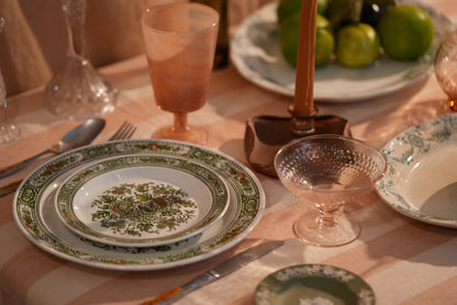 Handcrafted Pink Blush Dessert Bowls | Set of 2