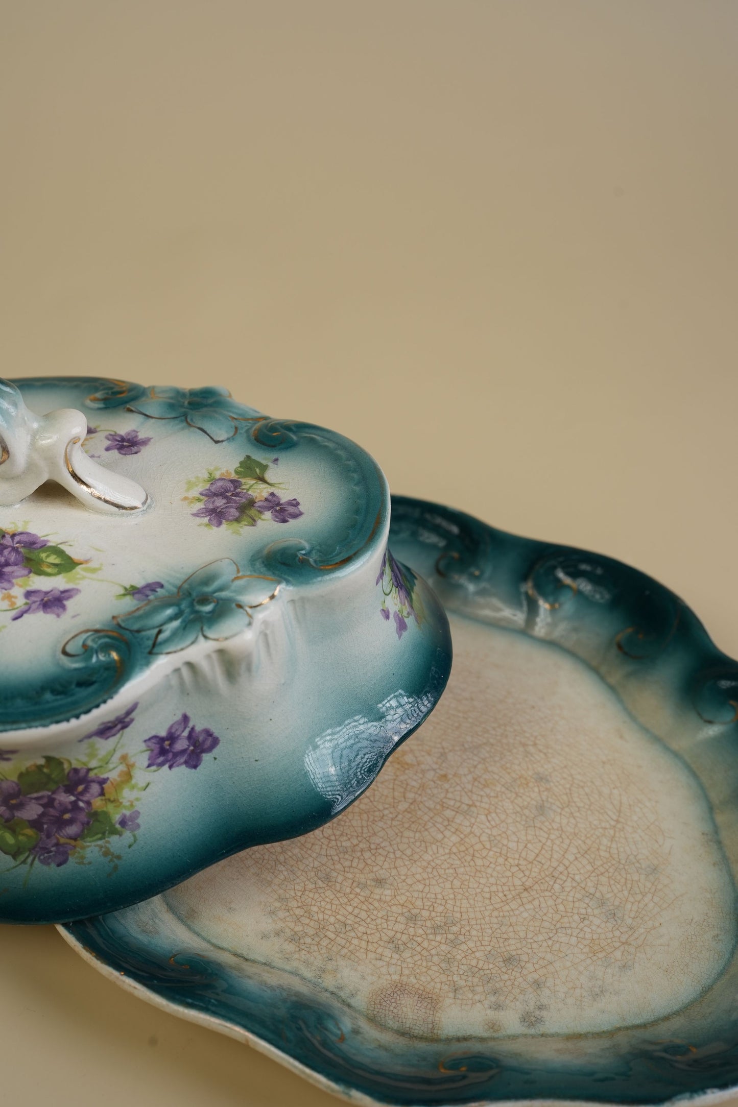 Edwardian Butter Dish
