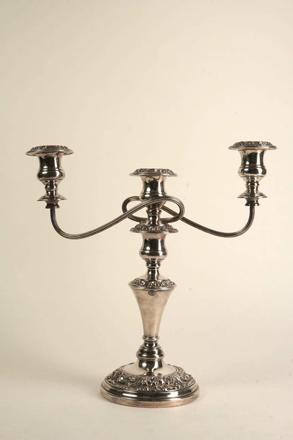 English Georgian Old Sheffield Candelabra