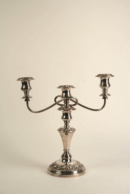 English Georgian Old Sheffield Candelabra