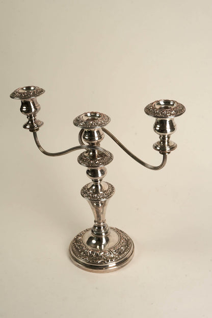 English Georgian Old Sheffield Candelabra