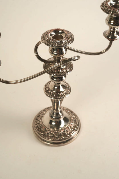 English Georgian Old Sheffield Candelabra