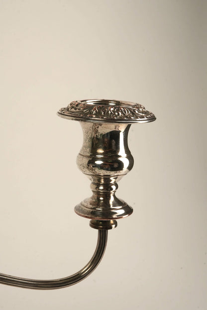English Georgian Old Sheffield Candelabra