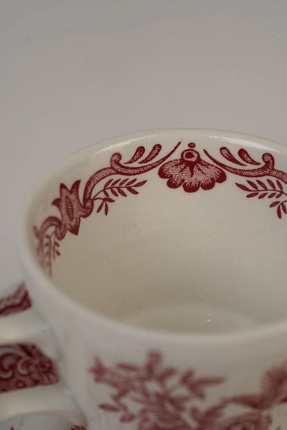 Vintage Espresso Cup & Saucer | Set Of 2