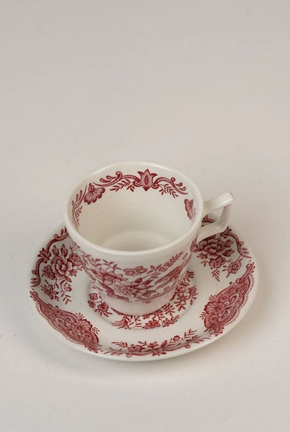 Vintage Espresso Cup & Saucer | Set Of 2