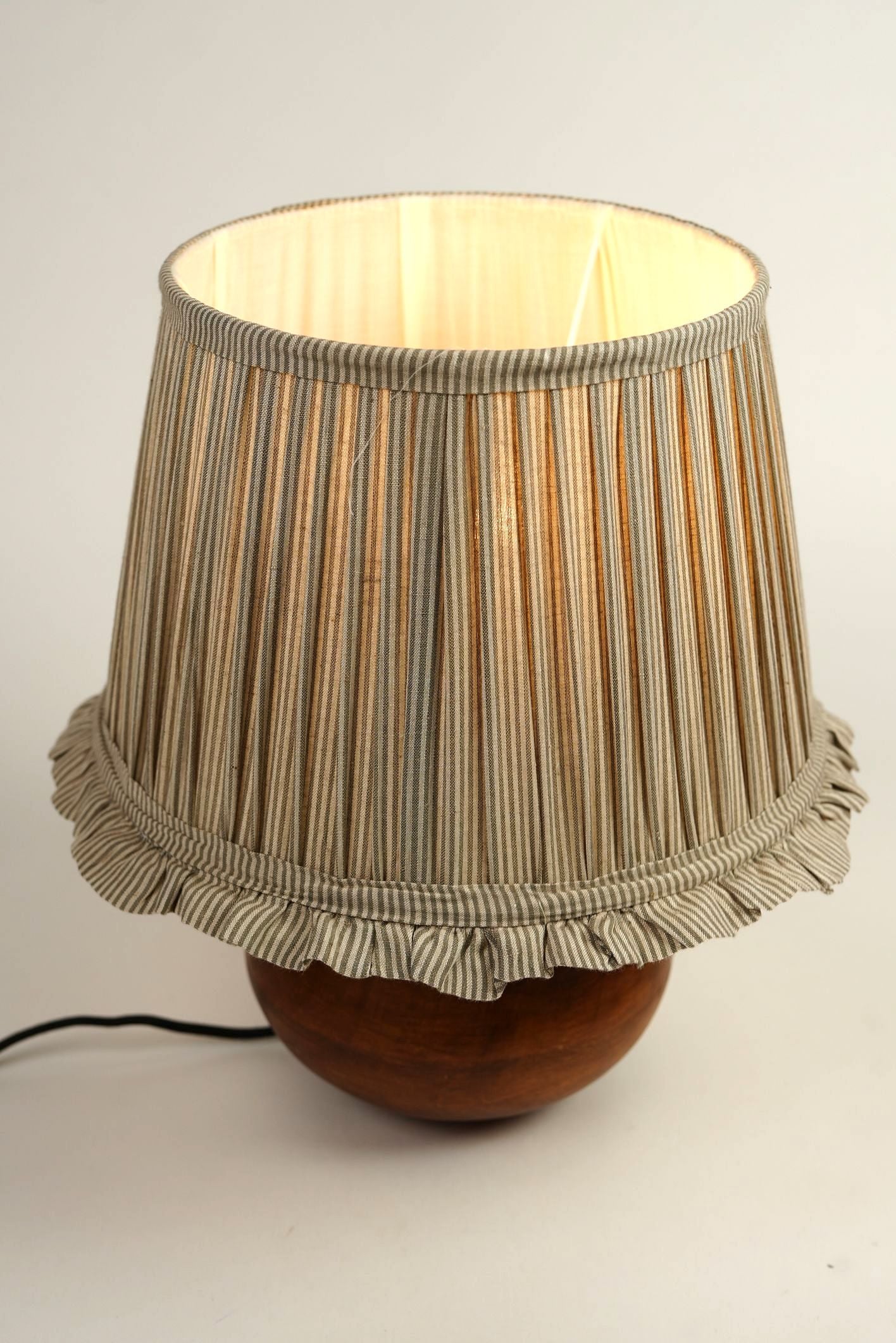 Stripe & Frill Lampshade