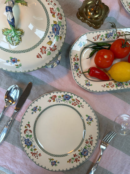 Vintage Copeland Spode 'Royal Jasmine' Dinner Plates | Set of 4