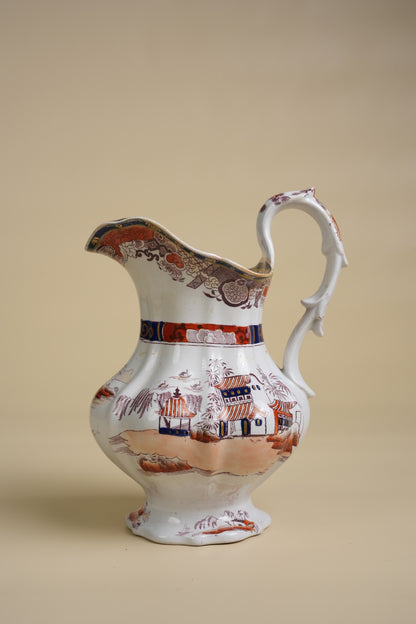 Imari-Style Mason's Ironstone Jug