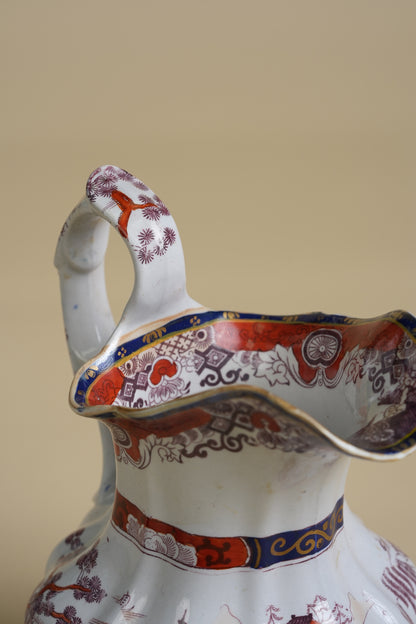 Imari-Style Mason's Ironstone Jug