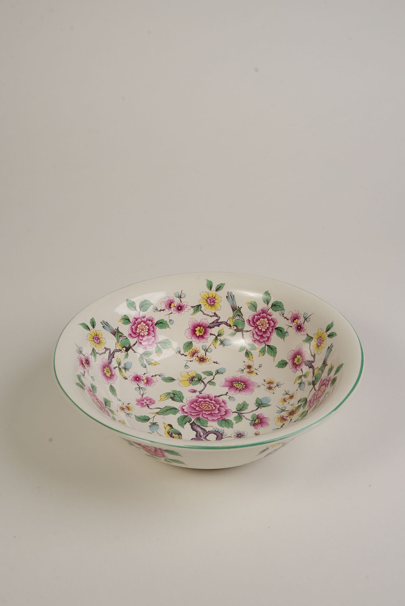 James Kent Old Foley Chinese Rose Bowl