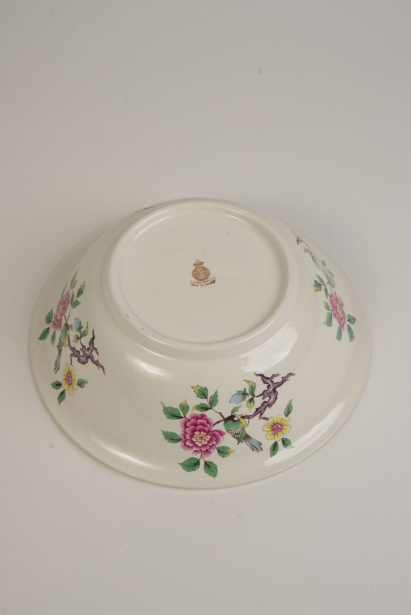 James Kent Old Foley Chinese Rose Bowl