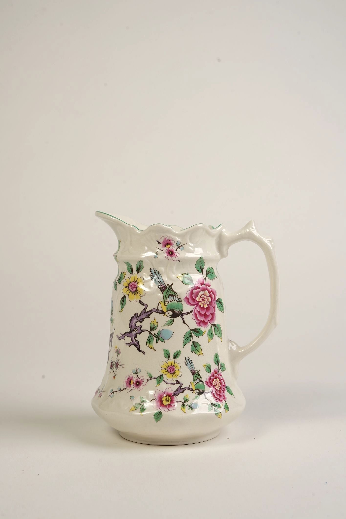 James Kent Old Foley “Chinese Rose” Jug