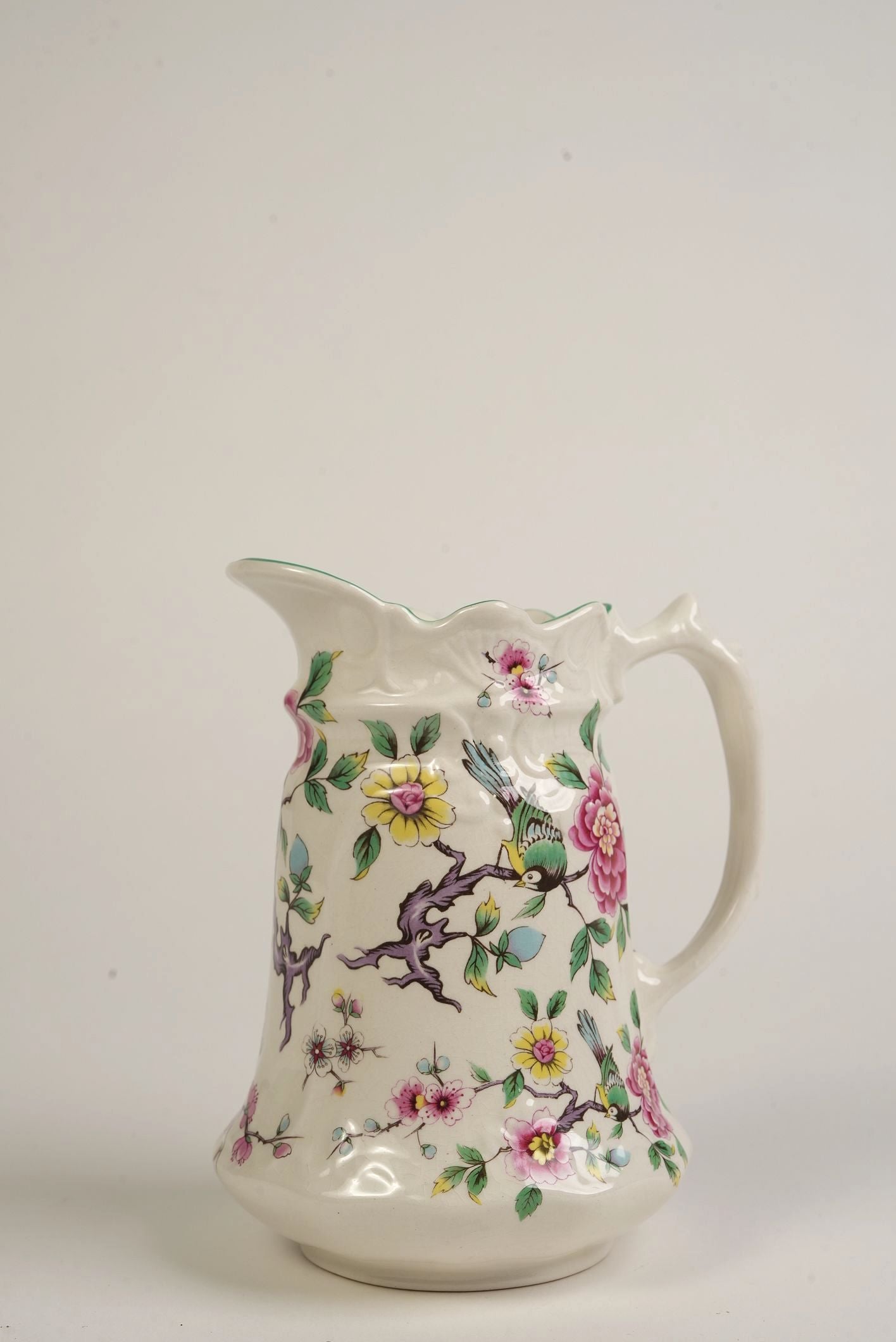 James Kent Old Foley “Chinese Rose” Jug