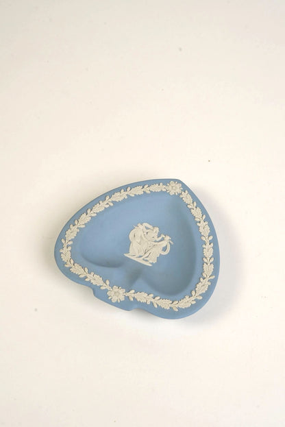 Jasperware Wedgwood Heart-Shaped Trinket Plate