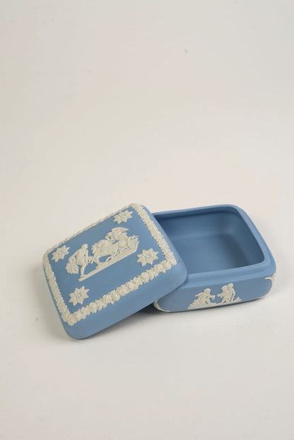 Jasperware Wedgwood Trinket Box