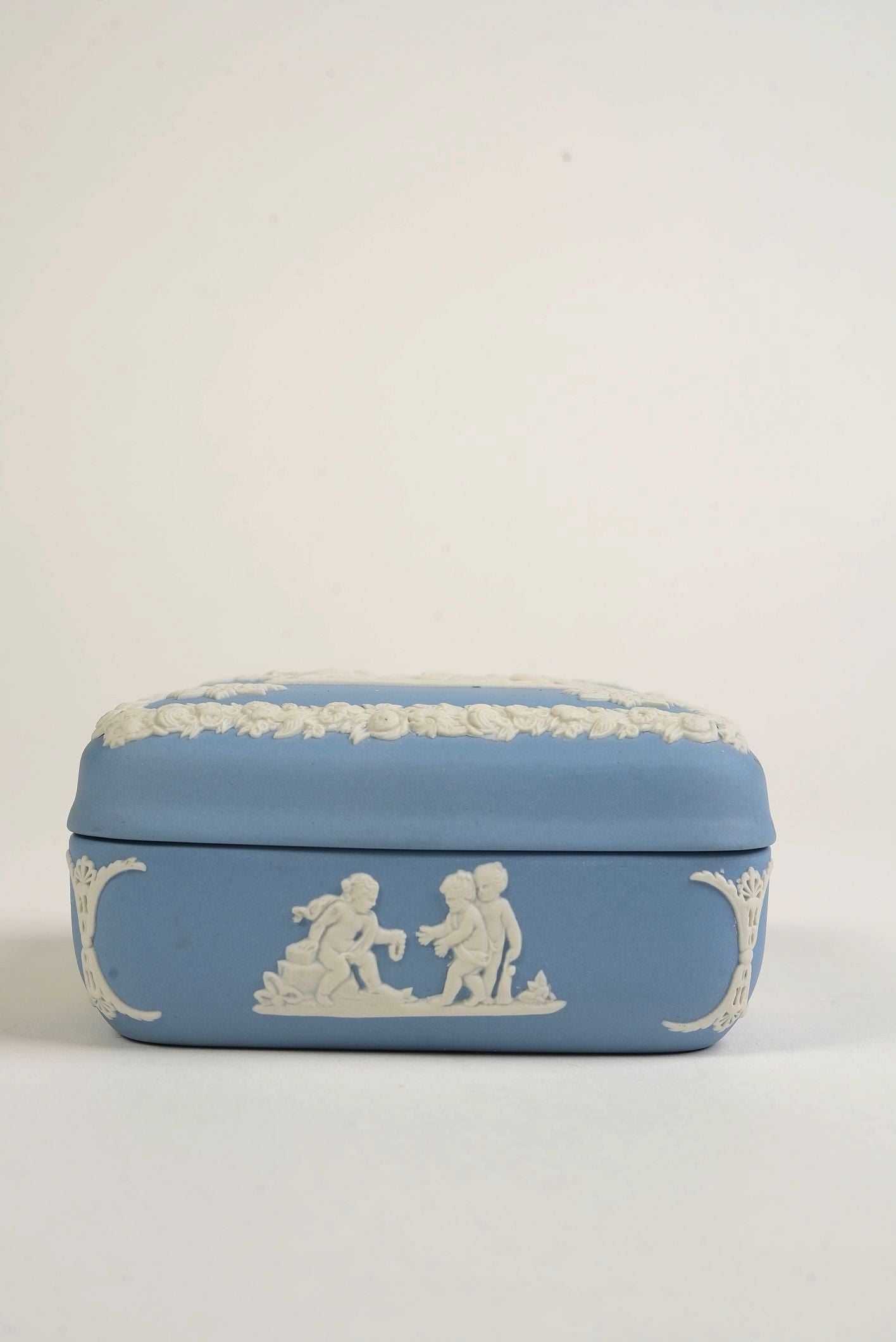 Jasperware Wedgwood Trinket Box