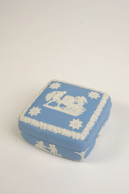Jasperware Wedgwood Trinket Box