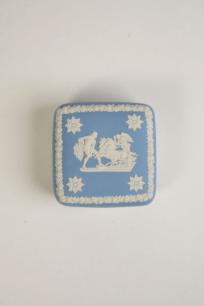 Jasperware Wedgwood Trinket Box