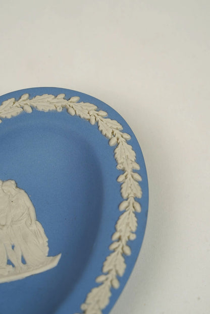 Jasperware Wedgwood Heart-Shaped Trinket Dish