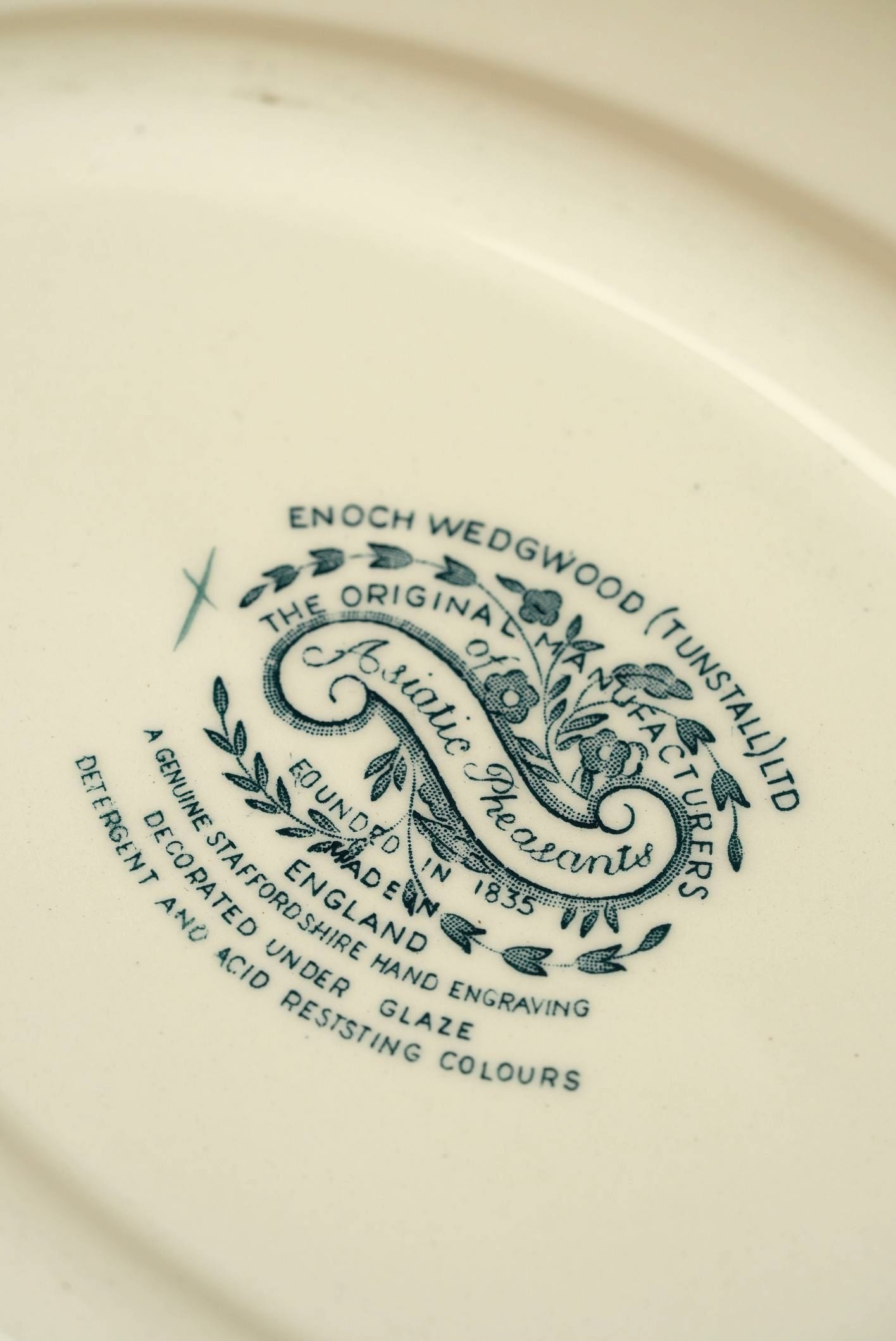 Large Enoch Wedgwood Platters | Set of 2
