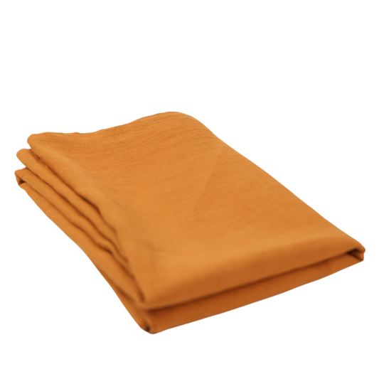 Rust Linen Table Cover