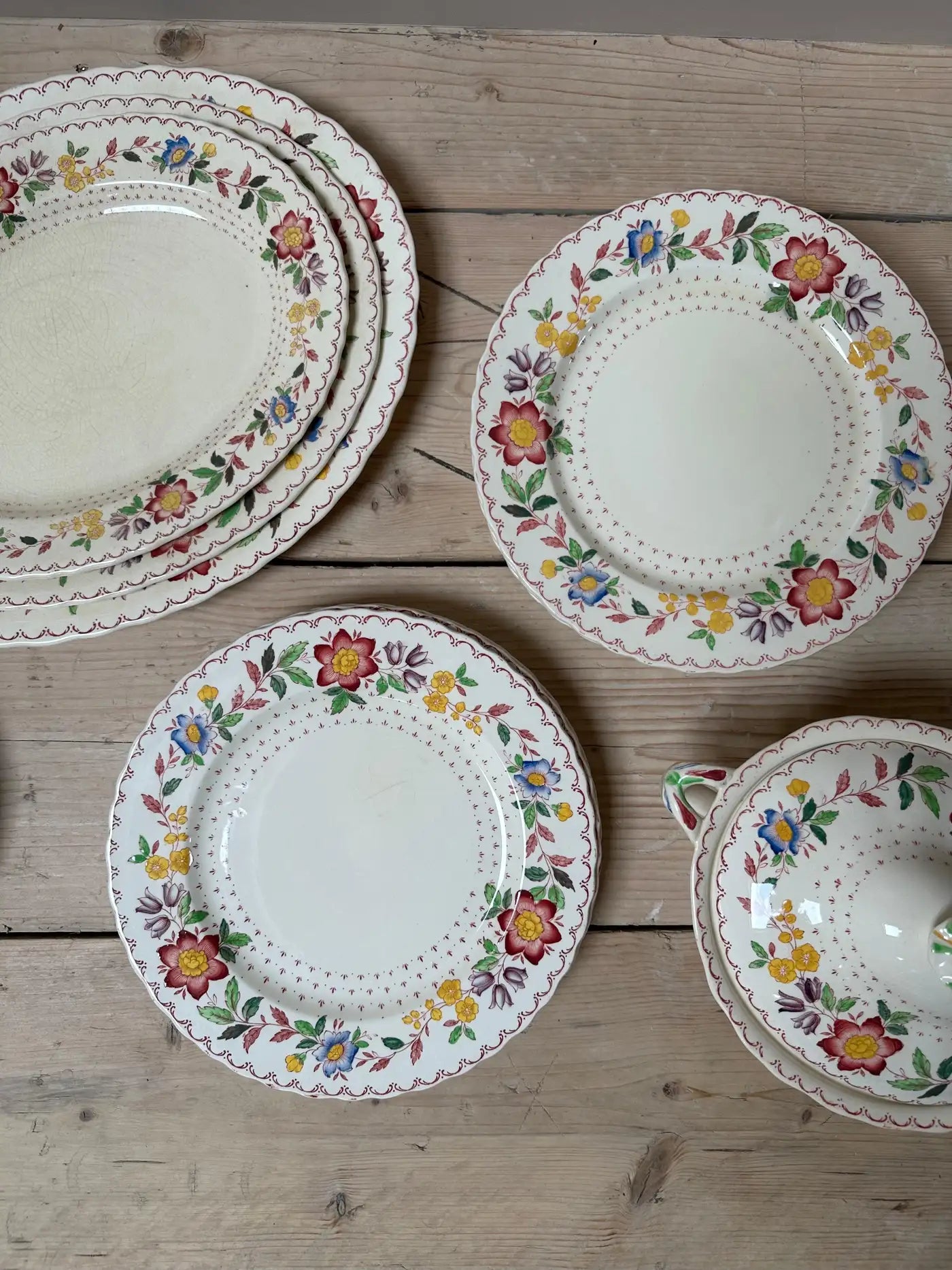 Mason's Arbor Dinner Service c. 1890