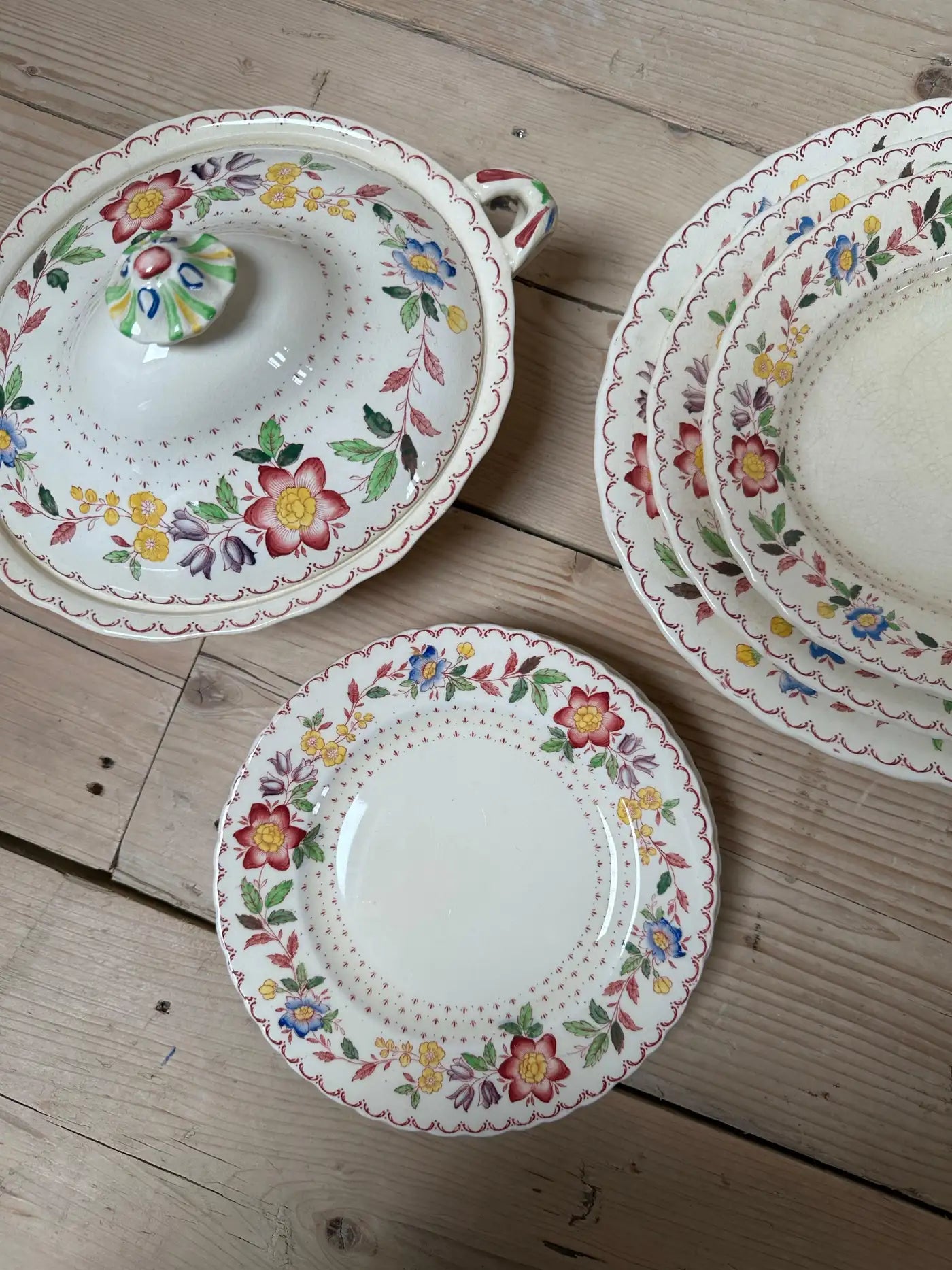 Mason's Arbor Dinner Service c. 1890