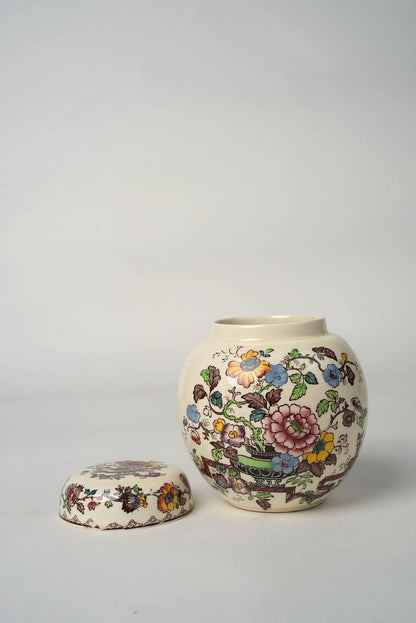 Mason’s Ironstone Chinoiserie Floral Jar