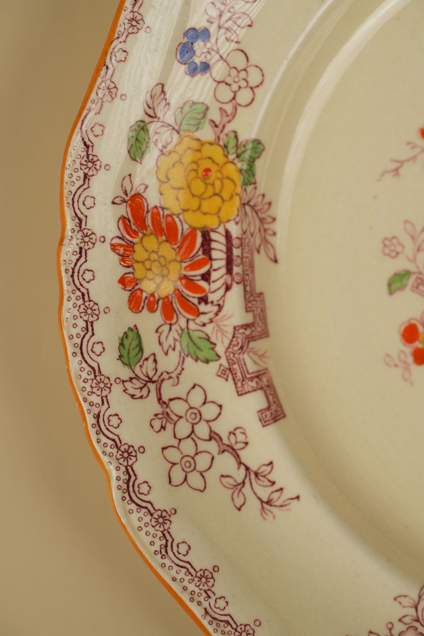 Mason's Handpainted Vintage Plates | Set of 3