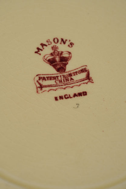 Mason's Handpainted Vintage Plates | Set of 3