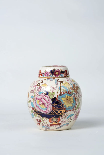 Large Mason’s Ironstone Biscuit Jar