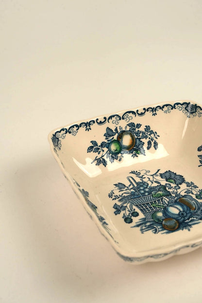 Mason's Ironstone "Fruit Basket" Pattern Dish