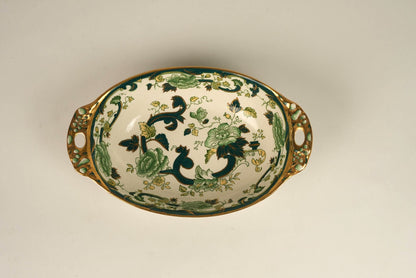 Mason's Ironstone Chartreuse Platter