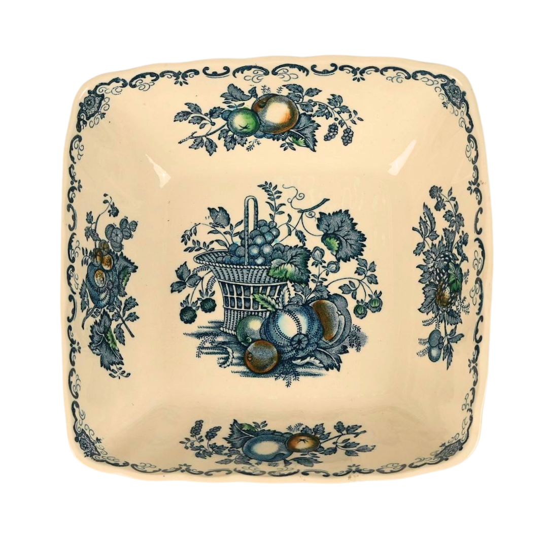 Mason's Ironstone "Fruit Basket" Pattern Dish