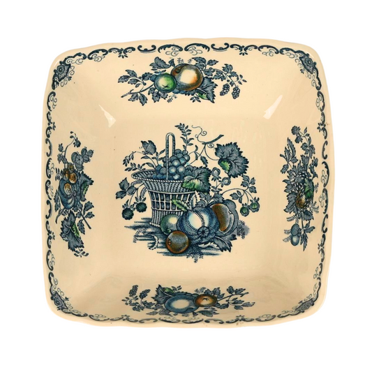 Mason's Ironstone "Fruit Basket" Pattern Dish