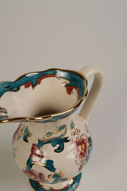 Mason's Mandalay Jug With Gilt Rim