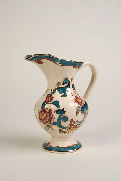 Mason's Mandalay Jug With Gilt Rim