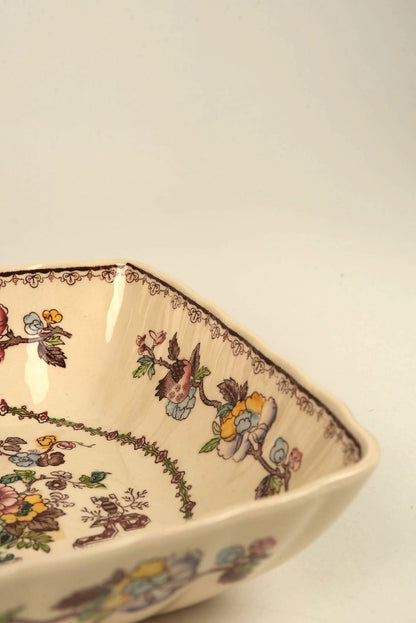 Mason's Ironstone Nabob Square Bowl