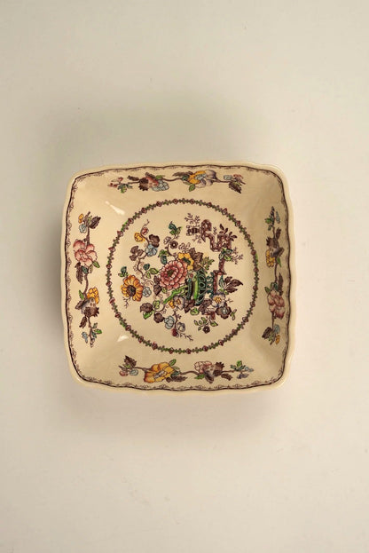 Mason's Ironstone Nabob Square Bowl